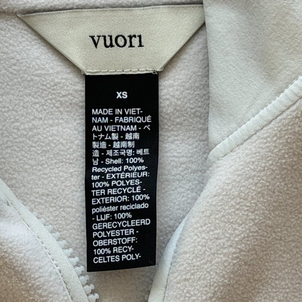 Vuori Women's Aspen Salt Color Half Zip Pullover Size: XS - Picture 8 of 14